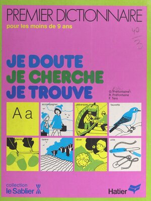 cover image of Je doute, je cherche, je trouve
